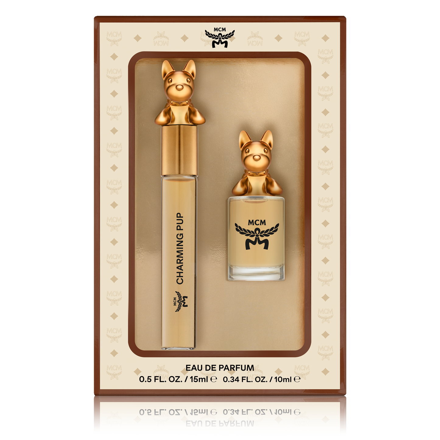 MCM Collection Charming Pup EDP 15ml Travel Spray + EDP 10ml Mini Fragrance Set