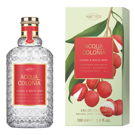 4711 ACQUA COLONIA LYCHEE & WHITE MINT EAU DE COLOGNE 100ML