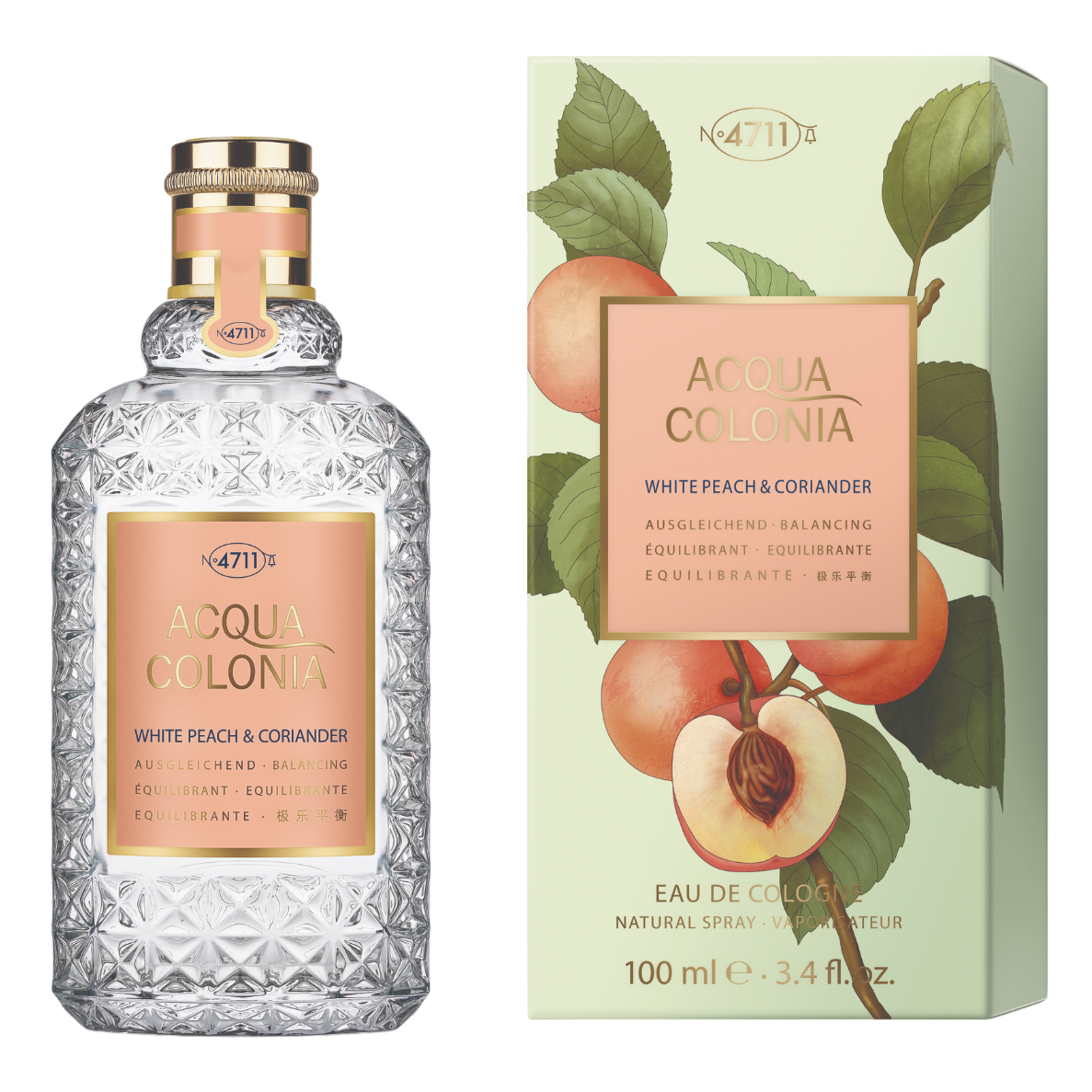 4711 ACQUA COLONIA WHITE PEACH & CORIANDER EDC 100 ML